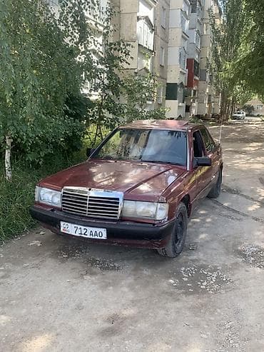 Mercedes-Benz 190: 1990 г., 2 л, Механика, Бензин, Седан at lalafo.kg Mercedes-Benz 190: 1990 г., 2 л, Механика, Бензин, Седан