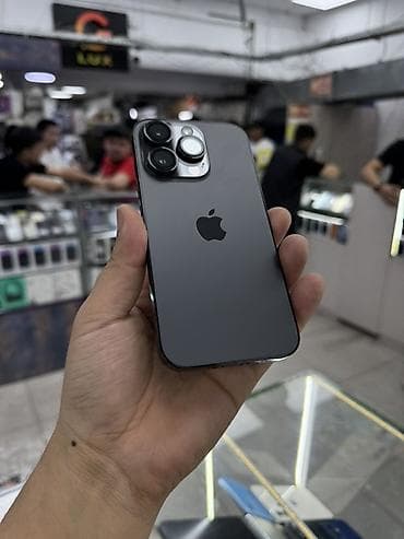 IPhone 14 Pro, Б/у, 256 ГБ, Черный, Кабель, 77 % at lalafo.kg IPhone 14 Pro, Б/у, 256 ГБ, Черный, Кабель, 77 %