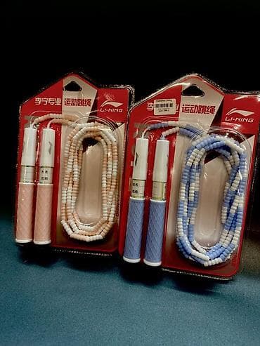 Скакалки для фитнеса и тренировок — разнообразные модели - Бисерные at lalafo.kg Скакалки для фитнеса и тренировок — разнообразные модели - Бисерные