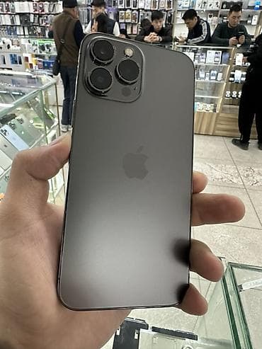 IPhone 13 Pro Max, Б/у, 256 ГБ, Графит, Защитное стекло, Чехол, 91 % at lalafo.kg IPhone 13 Pro Max, Б/у, 256 ГБ, Графит, Защитное стекло, Чехол, 91 %