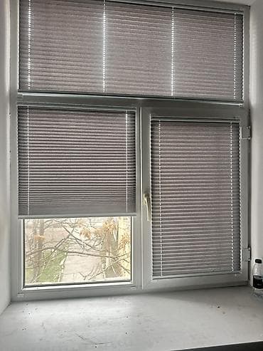 Сүлгүлөр: Плиссированные шторы на пластиковые окна - Тип: плиссе, каркасные lalafo.kg да — 4 Сүлгүлөр: Плиссированные шторы на пластиковые окна - Тип: плиссе, каркасные — 4