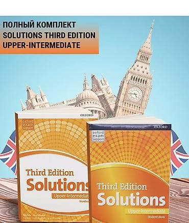 Solutions Upper-Intermediate (Oxford). Состав: - Student’s Book — at lalafo.kg Solutions Upper-Intermediate (Oxford). Состав: - Student’s Book —