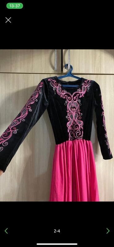 Национальное платье на узатуу отдам всё за 3500, в отличном at lalafo.kg Национальное платье на узатуу отдам всё за 3500, в отличном