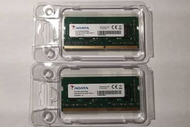 Оперативная память, Новый, ADATA, 4 ГБ, DDR4, 2400 МГц, Для ноутбука at lalafo.kg Оперативная память, Новый, ADATA, 4 ГБ, DDR4, 2400 МГц, Для ноутбука