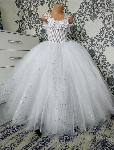 TagAZ: Детское платье, цвет - Белый, Новый at lalafo.kg — 6 TagAZ: Детское платье, цвет - Белый, Новый — 6