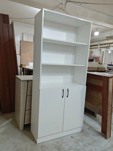 Офисный шкаф, Новый, цвет - Белый, ЛДСП at lalafo.kg Офисный шкаф, Новый, цвет - Белый, ЛДСП