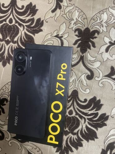 Poco X7 Pro, Б/у, 256 ГБ, цвет - Черный, 2 SIM, eSIM at lalafo.kg Poco X7 Pro, Б/у, 256 ГБ, цвет - Черный, 2 SIM, eSIM