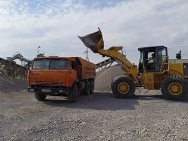 Отсев, Для фундамента, В розницу, Камаз at lalafo.kg Отсев, Для фундамента, В розницу, Камаз