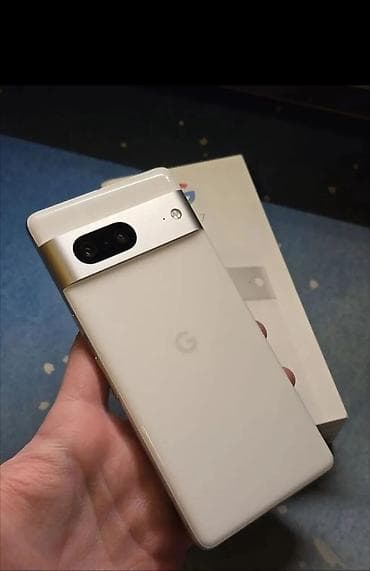 Google Pixel 7, Б/у, 128 ГБ, цвет - Белый, eSIM at lalafo.kg Google Pixel 7, Б/у, 128 ГБ, цвет - Белый, eSIM