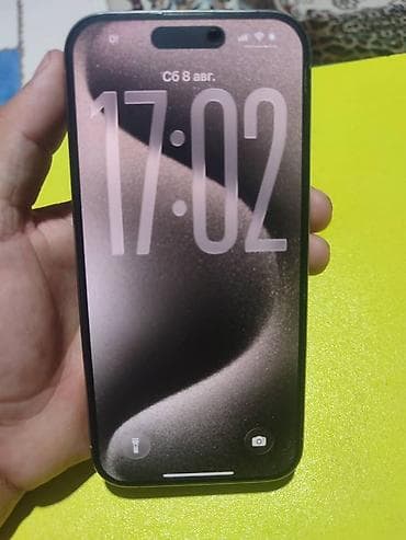 IPhone 15 Pro, Колдонулган, 256 ГБ, Natural Titanium, Заряддоочу түзүлүш, 100 % lalafo.kg да IPhone 15 Pro, Колдонулган, 256 ГБ, Natural Titanium, Заряддоочу түзүлүш, 100 %