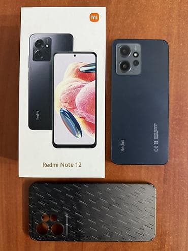 Redmi, Redmi Note 12, Б/у, 128 ГБ, цвет - Серый, 2 SIM at lalafo.kg Redmi, Redmi Note 12, Б/у, 128 ГБ, цвет - Серый, 2 SIM