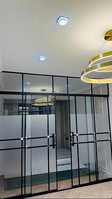 Металл сейф эшиктери: Стеклянные перегородки и раздвижные двери под заказ. - Форматы lalafo.kg да — 2 Металл сейф эшиктери: Стеклянные перегородки и раздвижные двери под заказ. - Форматы — 2