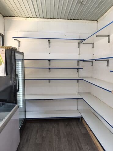 Полки для магазина, в хорошем состоянии. Металлическая рама. Высота at lalafo.kg Полки для магазина, в хорошем состоянии. Металлическая рама. Высота