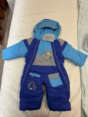 Детский зимний комбинезон-трансформер с капюшоном. - Тёплый at lalafo.kg Детский зимний комбинезон-трансформер с капюшоном. - Тёплый