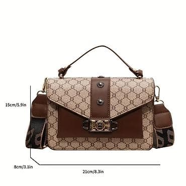 Классическая сумка, Материал: Комбинированный материал, Жёсткая конструкция, Женские at lalafo.kg — 5 Классическая сумка, Материал: Комбинированный материал, Жёсткая конструкция, Женские — 5