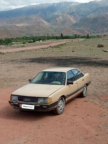 Audi 100: 1986 г., 1.8 л, Механика, Бензин, Седан at lalafo.kg Audi 100: 1986 г., 1.8 л, Механика, Бензин, Седан