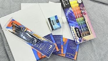 Набор для рисования акрилом Состав: - Краски акриловые MALEVICH at lalafo.kg Набор для рисования акрилом Состав: - Краски акриловые MALEVICH