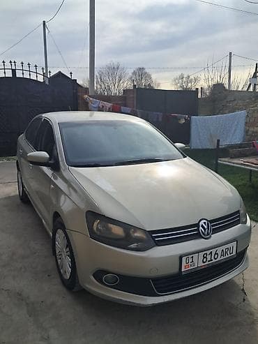 Volkswagen Polo: 2011 г., 1.6 л, Автомат, Бензин, Седан at lalafo.kg Volkswagen Polo: 2011 г., 1.6 л, Автомат, Бензин, Седан