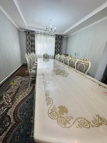 - Комплект из стола длиною 4,2м на 1,2м и 20шт стульев - Подходит для at lalafo.kg - Комплект из стола длиною 4,2м на 1,2м и 20шт стульев - Подходит для