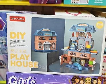 Игровой набор VANYEH DIY Play House 2-в-1 - Тематика: мини‑домик at lalafo.kg Игровой набор VANYEH DIY Play House 2-в-1 - Тематика: мини‑домик
