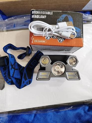 Фонарик налобный перезаряжаемый с USB-зарядкой. Особенности: - at lalafo.kg Фонарик налобный перезаряжаемый с USB-зарядкой. Особенности: -