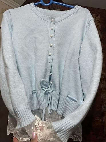 Блузка, Фатин, В горох at lalafo.kg Блузка, Фатин, В горох