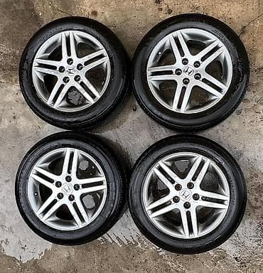 Колеса в сборе 215 / 55 / R 17, Лето, Б/у, Комплект, Легковые, Литые, отверстий - 5 at lalafo.kg Колеса в сборе 215 / 55 / R 17, Лето, Б/у, Комплект, Легковые, Литые, отверстий - 5