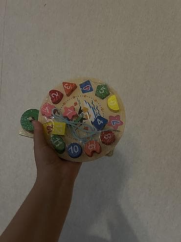 Набор развивающих деревянных игрушек для малышей. Состав: - at lalafo.kg Набор развивающих деревянных игрушек для малышей. Состав: -