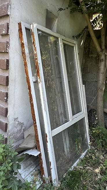 Готовое пластиковое окно, Тип окна: Стандартные, Б/у, Без установки, Без рассрочки at lalafo.kg Готовое пластиковое окно, Тип окна: Стандартные, Б/у, Без установки, Без рассрочки