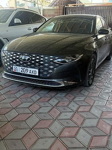 Hyundai Grandeur: 2021 г., 3 л, Автомат, Газ, Седан at lalafo.kg Hyundai Grandeur: 2021 г., 3 л, Автомат, Газ, Седан