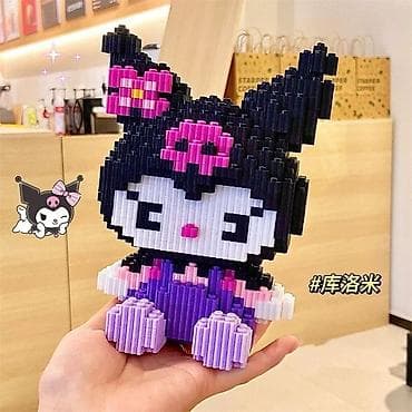 Конструктор 3D из мини-блоков – фигурки в стиле Kuromi и My Melody в at lalafo.kg Конструктор 3D из мини-блоков – фигурки в стиле Kuromi и My Melody в