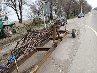 Картошка отургузгучтар: Борона зубовая секционная с рамой-транспортировщиком - Назначение lalafo.kg да — 1 Картошка отургузгучтар: Борона зубовая секционная с рамой-транспортировщиком - Назначение — 1