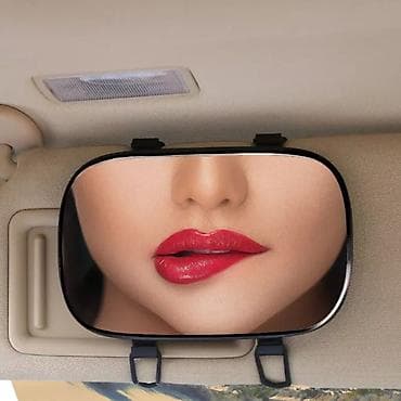 Большое съемное зеркало на козырек автомобиля. Легко устанавливается at lalafo.kg Большое съемное зеркало на козырек автомобиля. Легко устанавливается