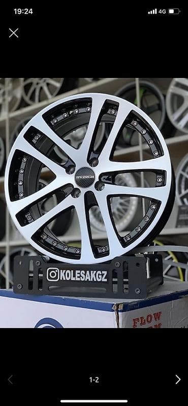 Диски R 15 Комплект, отверстий - 4, Новый at lalafo.kg Диски R 15 Комплект, отверстий - 4, Новый