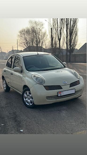 Nissan March: 2002 г., 1.3 л, Автомат, Газ, Хэтчбэк at lalafo.kg Nissan March: 2002 г., 1.3 л, Автомат, Газ, Хэтчбэк