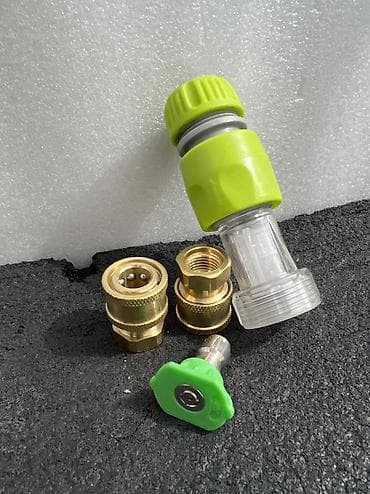 Набор переходников и насадок для подключения пенной at lalafo.kg Набор переходников и насадок для подключения пенной