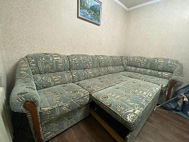 Угловой диван, Раскладной at lalafo.kg Угловой диван, Раскладной