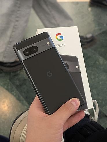 Google Pixel 7, Б/у, 128 ГБ, цвет - Черный, 1 SIM, eSIM at lalafo.kg Google Pixel 7, Б/у, 128 ГБ, цвет - Черный, 1 SIM, eSIM
