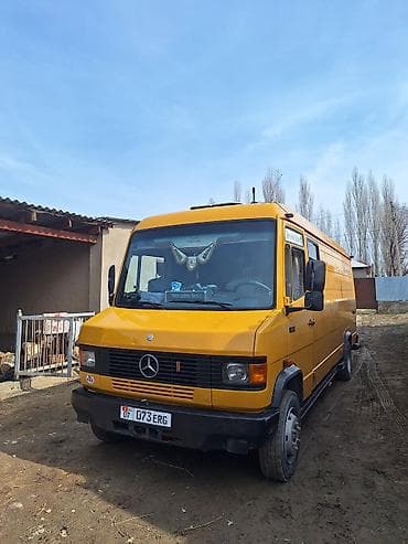 Mercedes-Benz грузовой фургон (длиннобазный, высокий кузов), желтый lalafo.kg да Mercedes-Benz грузовой фургон (длиннобазный, высокий кузов), желтый