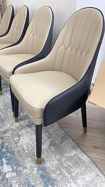 Тигүүчүлөр үчүн отургучтар: Стул в скандинавском стиле, кожаный, из цельного дерева, удобный lalafo.kg да — 5 Тигүүчүлөр үчүн отургучтар: Стул в скандинавском стиле, кожаный, из цельного дерева, удобный — 5