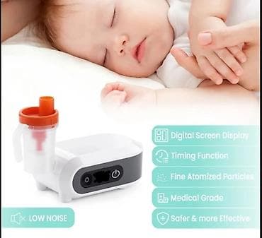 Компрессорный небулайзер с LED‑дисплеем и таймером - Тихая работа at lalafo.kg Компрессорный небулайзер с LED‑дисплеем и таймером - Тихая работа
