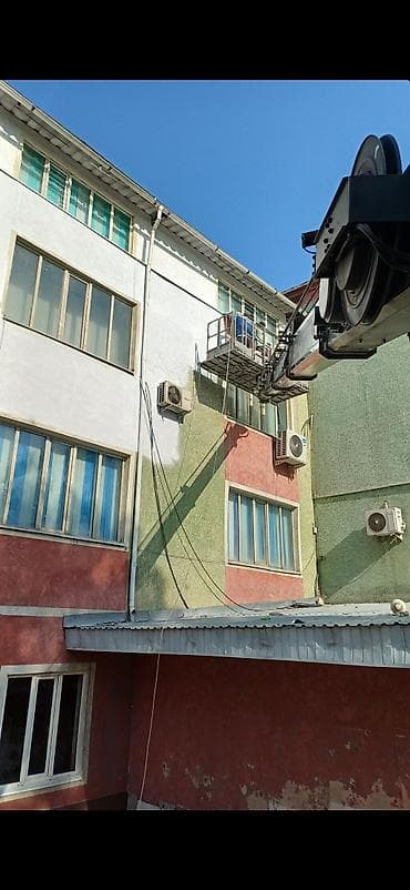 Услуги автовышки с корзиной - Подъёмная техника на базе грузовика lalafo.kg да Услуги автовышки с корзиной - Подъёмная техника на базе грузовика
