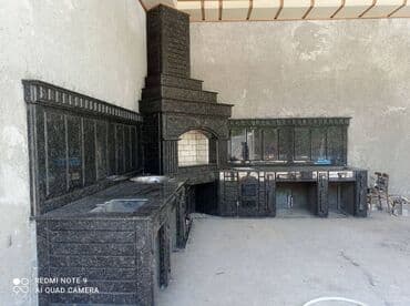 Очок из гранита, Барбекю зона из гранита. Натуральный камень. Мы at lalafo.kg Очок из гранита, Барбекю зона из гранита. Натуральный камень. Мы