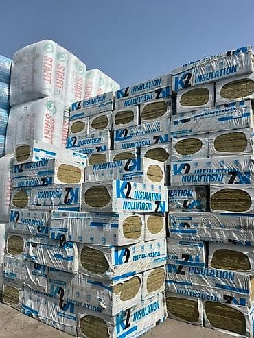 Минеральная вата K2 Insulation в рулонах — это высококачественный at lalafo.kg Минеральная вата K2 Insulation в рулонах — это высококачественный