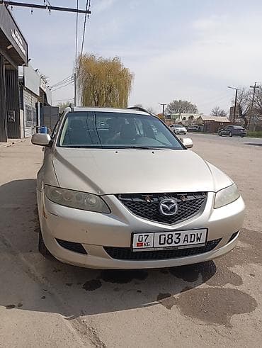 Mazda 6: 2004 г., 3 л, Автомат, Бензин, Универсал at lalafo.kg Mazda 6: 2004 г., 3 л, Автомат, Бензин, Универсал