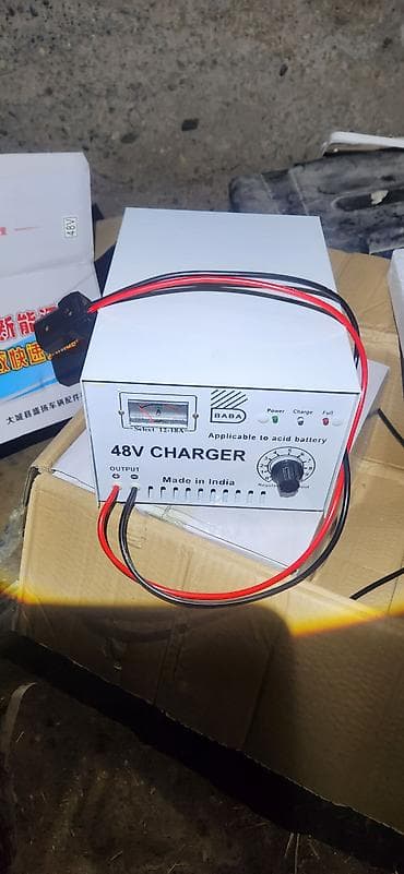 Зарядное устройство BABA 48V для свинцово‑кислотных аккумуляторов at lalafo.kg Зарядное устройство BABA 48V для свинцово‑кислотных аккумуляторов