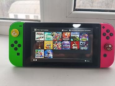ПРОШИТЫЙ Nintendo Switch v2 с at lalafo.kg ПРОШИТЫЙ Nintendo Switch v2 с