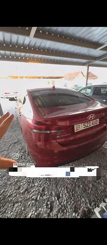 Hyundai Elantra: 2017 г., 2 л, Автомат, Бензин, Седан at lalafo.kg Hyundai Elantra: 2017 г., 2 л, Автомат, Бензин, Седан