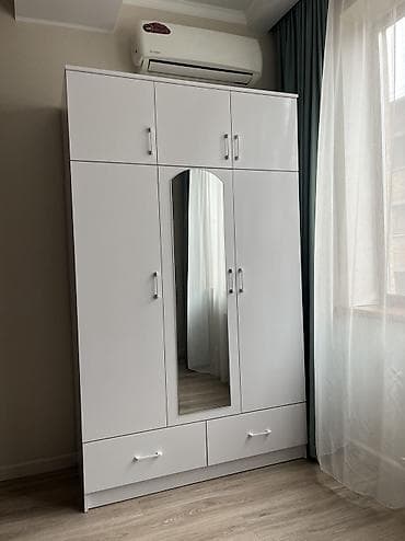 Шифоньерлер, кийидер үчүн шкафтар, Жаңы, Түз, ЛДСП lalafo.kg да — 2 Шифоньерлер, кийидер үчүн шкафтар, Жаңы, Түз, ЛДСП — 2