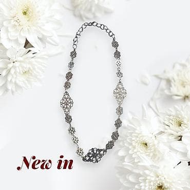 Колье: Ажурные металлические колье — New in - Авторские ожерелья с at lalafo.kg — 3 Колье: Ажурные металлические колье — New in - Авторские ожерелья с — 3